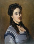 Leopold Karl Müller (Zugeschrieben) – Bildnis einer jungen Frau (Schwester des Künstlers?)