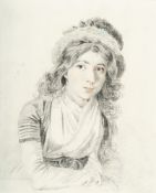 Wilhelm von Kobell – Bildnis eines Mädchens mit Pelzkappe