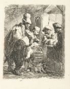 Rembrandt Harmensz. van Rijn – Die wandernden Musikanten