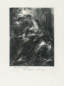 Henry Theodore Fantin-Latour – Duo des Troxens. Sixième Planche