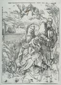 Albrecht Dürer – Die Heilige Familie mit den drei Hasen