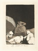 Francisco de Goya – Las rinde es sueño (Der Schlaf überwindet sie)