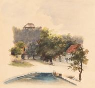 Christian Friedrich Gille – Blick auf den Stubenberg in Gernrode