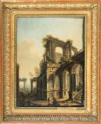 Christian Stöcklin – Pendants: Italienische Ruinencapricci mit Staffage