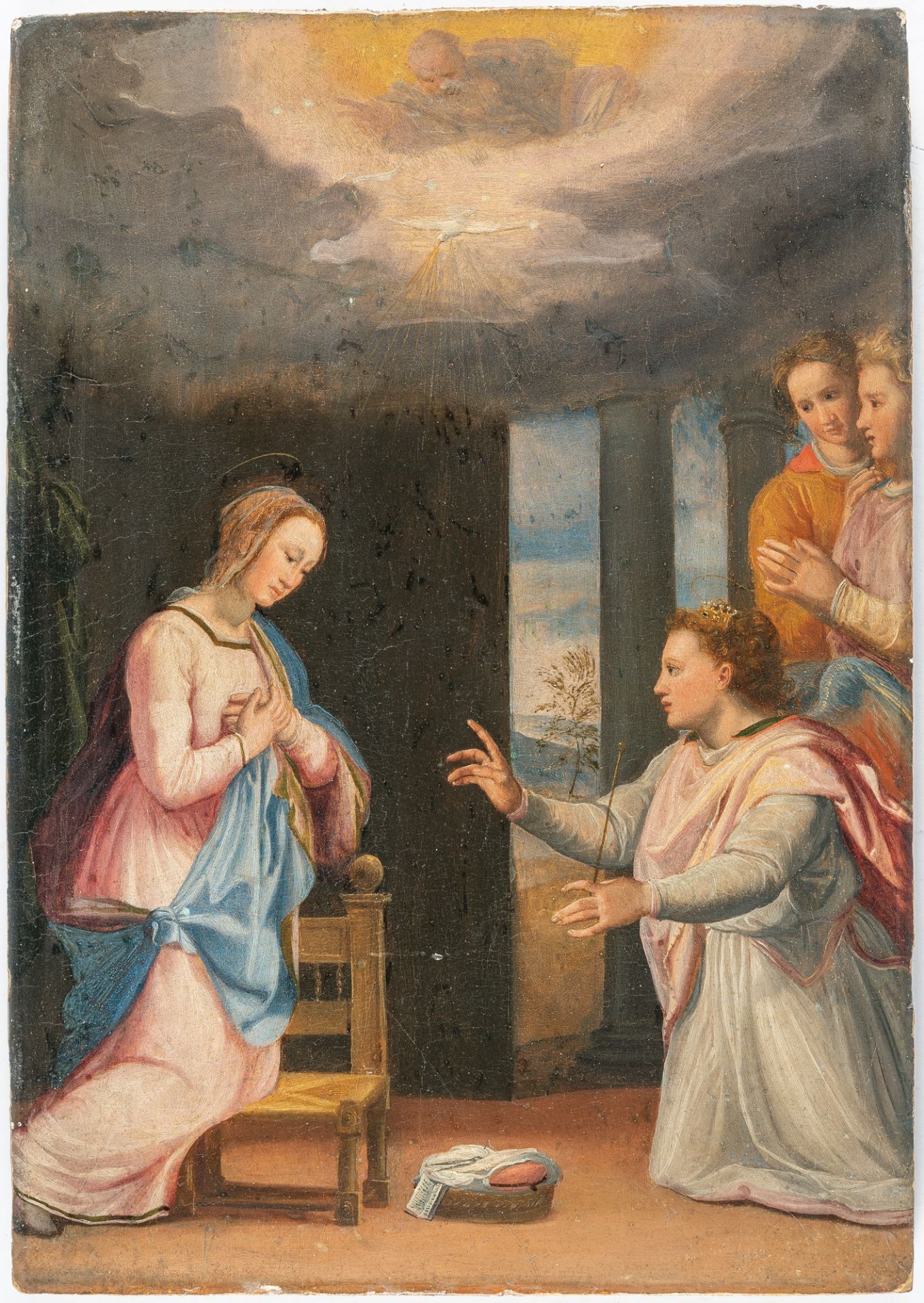 Santi di Tito und Werkstatt – The Annunciation - Image 2 of 4
