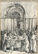 Albrecht Dürer – Joachims Opfer wird vom Hohepriester zurückgewiesen