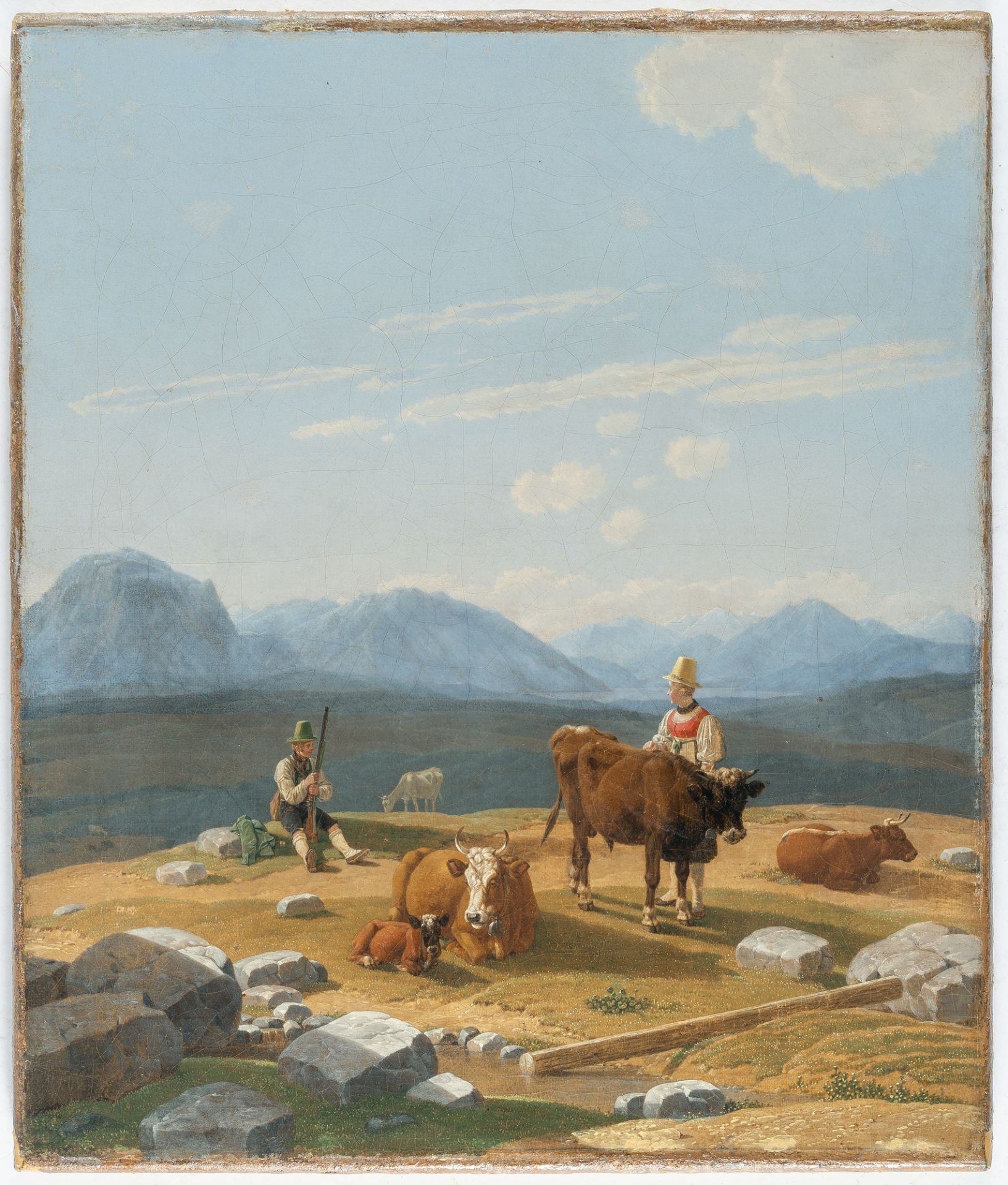 Wilhelm von Kobell – Auf der Alm - Bild 2 aus 4