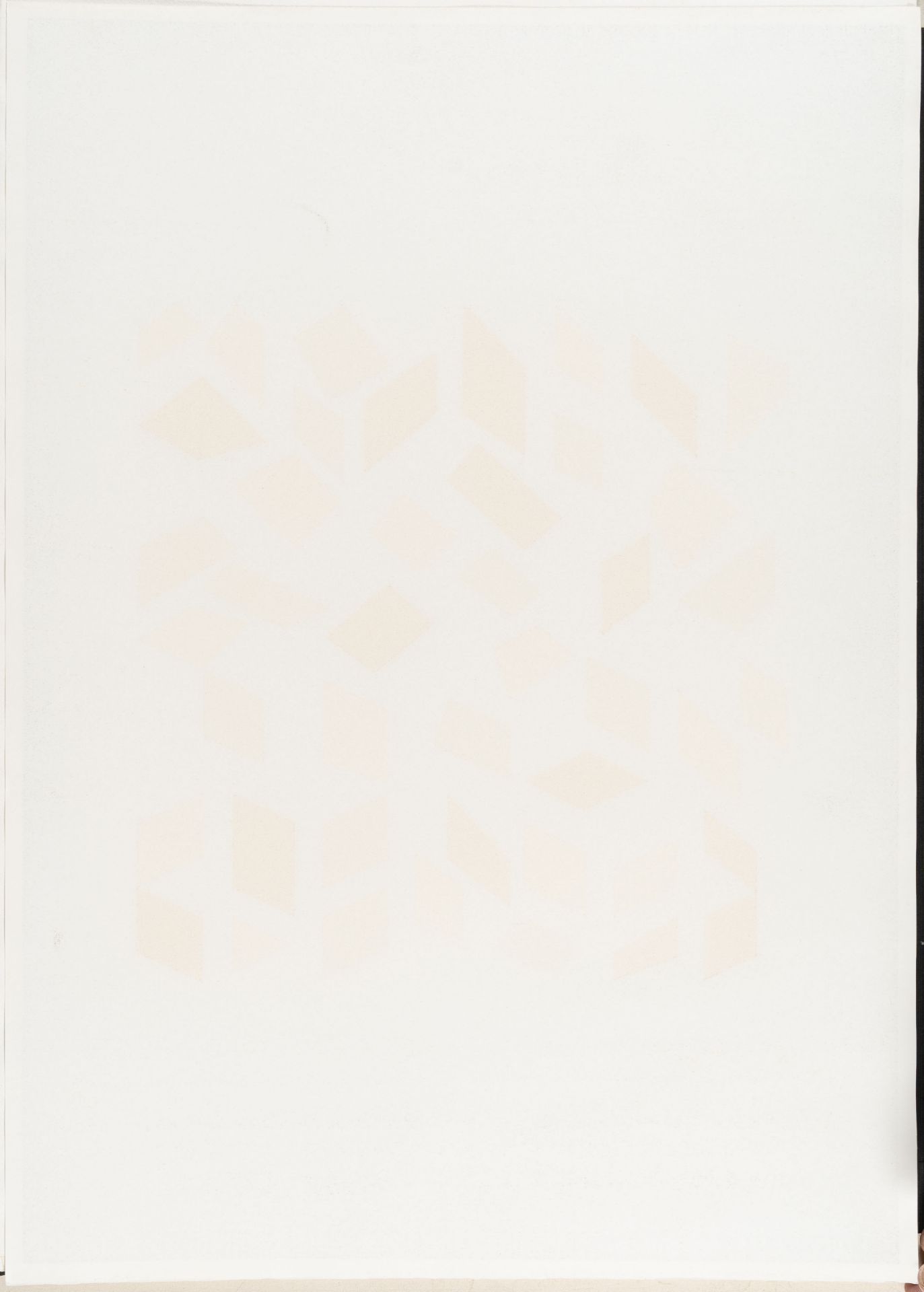 Anni Albers, Connections 1925/1983.Portfolio of 9 silkscreens in colours on wove, partially by - Image 6 of 17