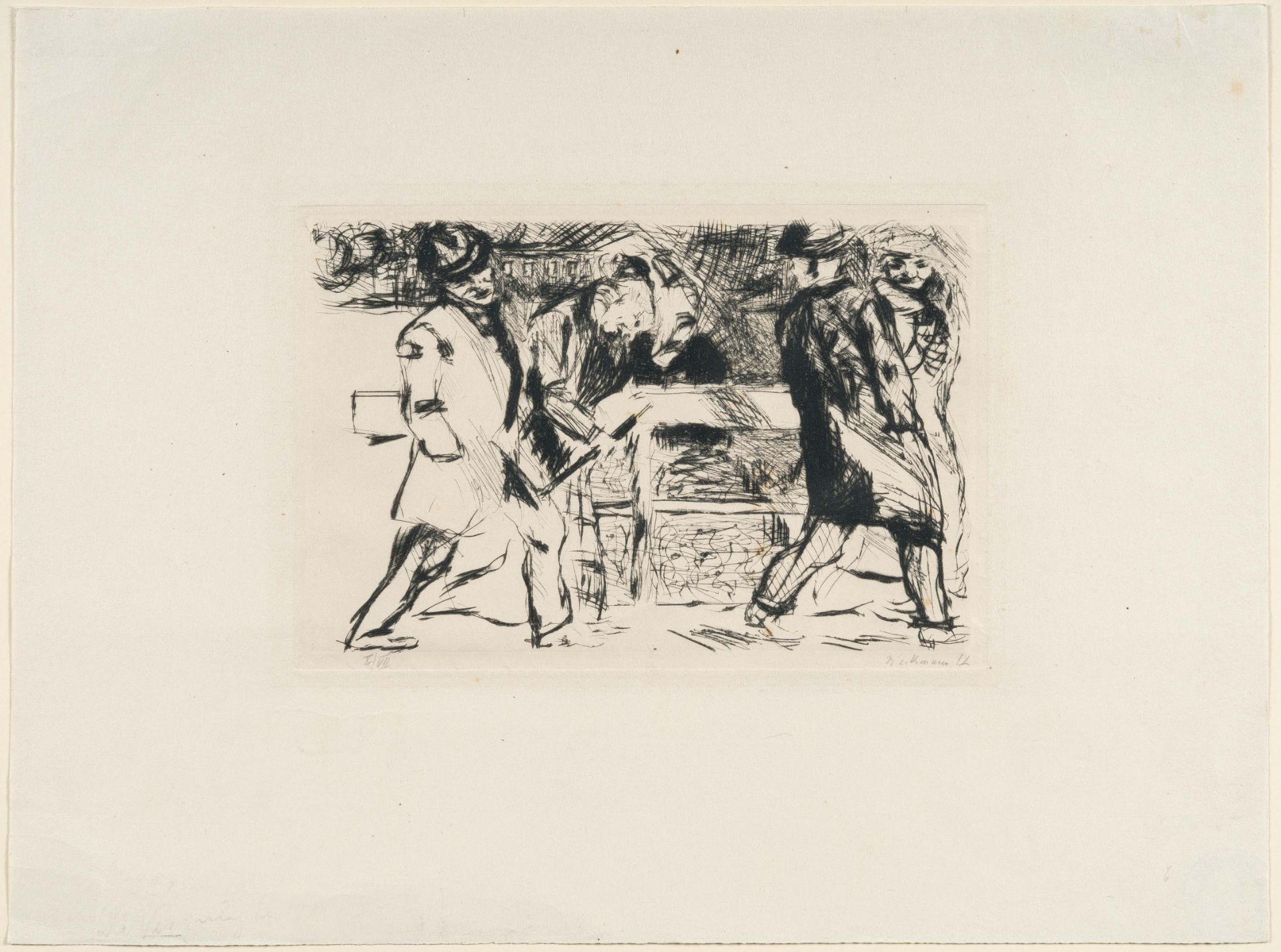 Max Beckmann – Die Vergnügten (Happy figures) - Bild 2 aus 3