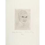 Christian Schad – „Selbstportrait 1929“ („Selbstportrait 1929“)