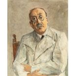 Max Liebermann – Bildnis des Chirurgen Ferdinand Sauerbruch (1875-1951) - Studie (Portrait of the su