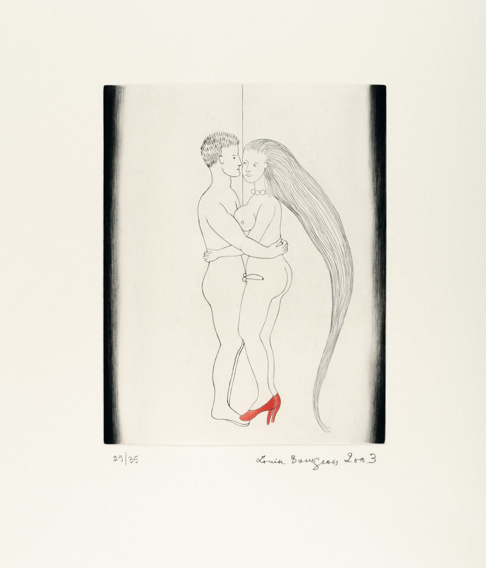 Louise Bourgeois – The Couple aus: La Réparation (The couple from: La Réparation)