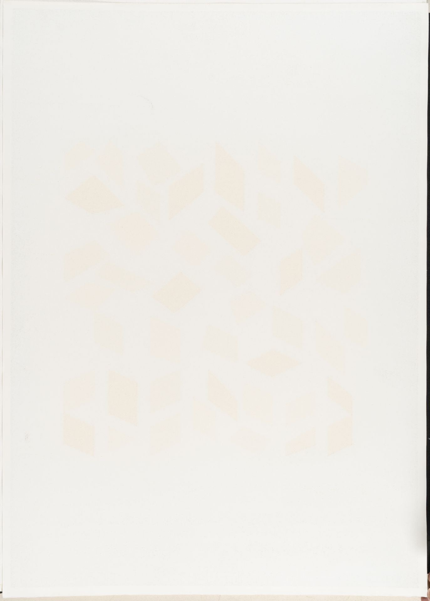 Anni Albers, Connections 1925/1983.Portfolio of 9 silkscreens in colours on wove, partially by - Image 5 of 17