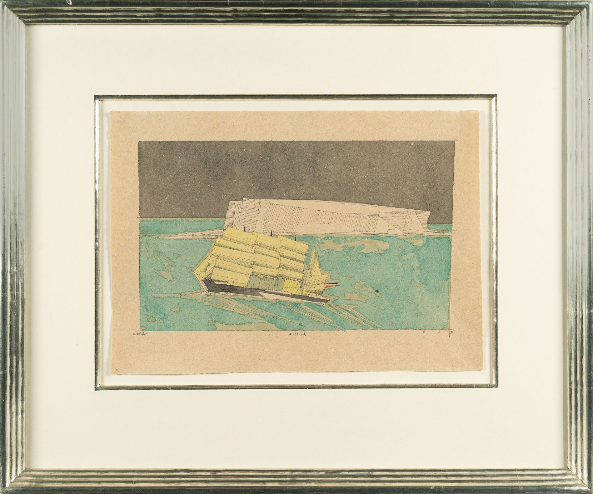 Lyonel Feininger – „Eisberg“ („Eisberg“) - Bild 4 aus 4