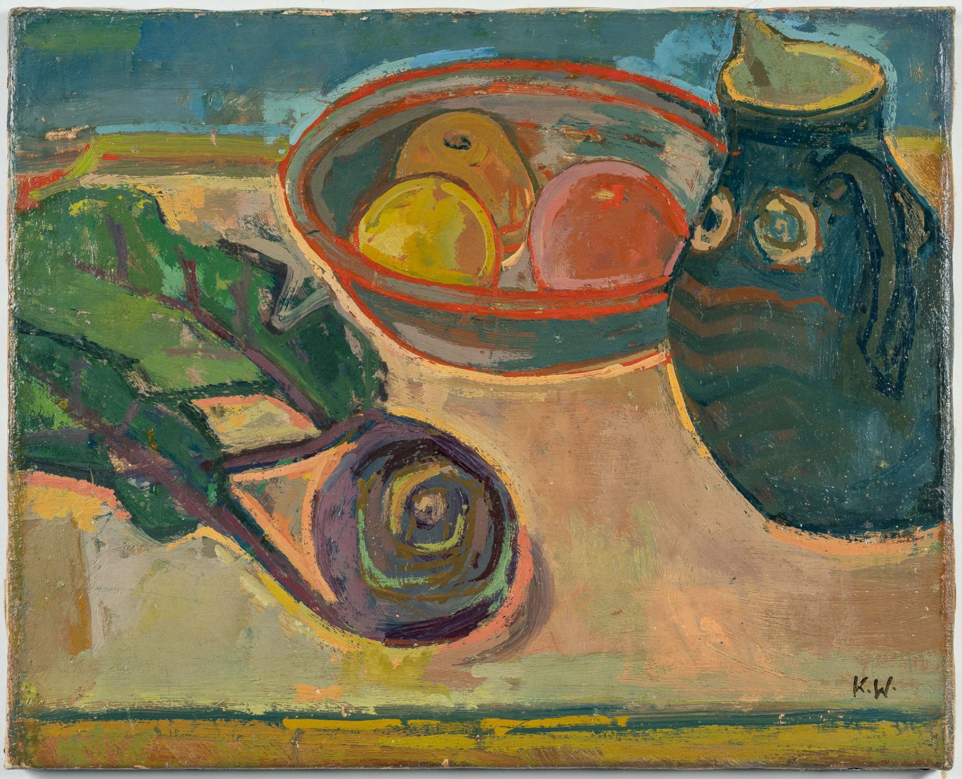 Karoline Wittmann – Stillleben mit Kohlrabi (Still life with kohlrabi) - Bild 2 aus 4