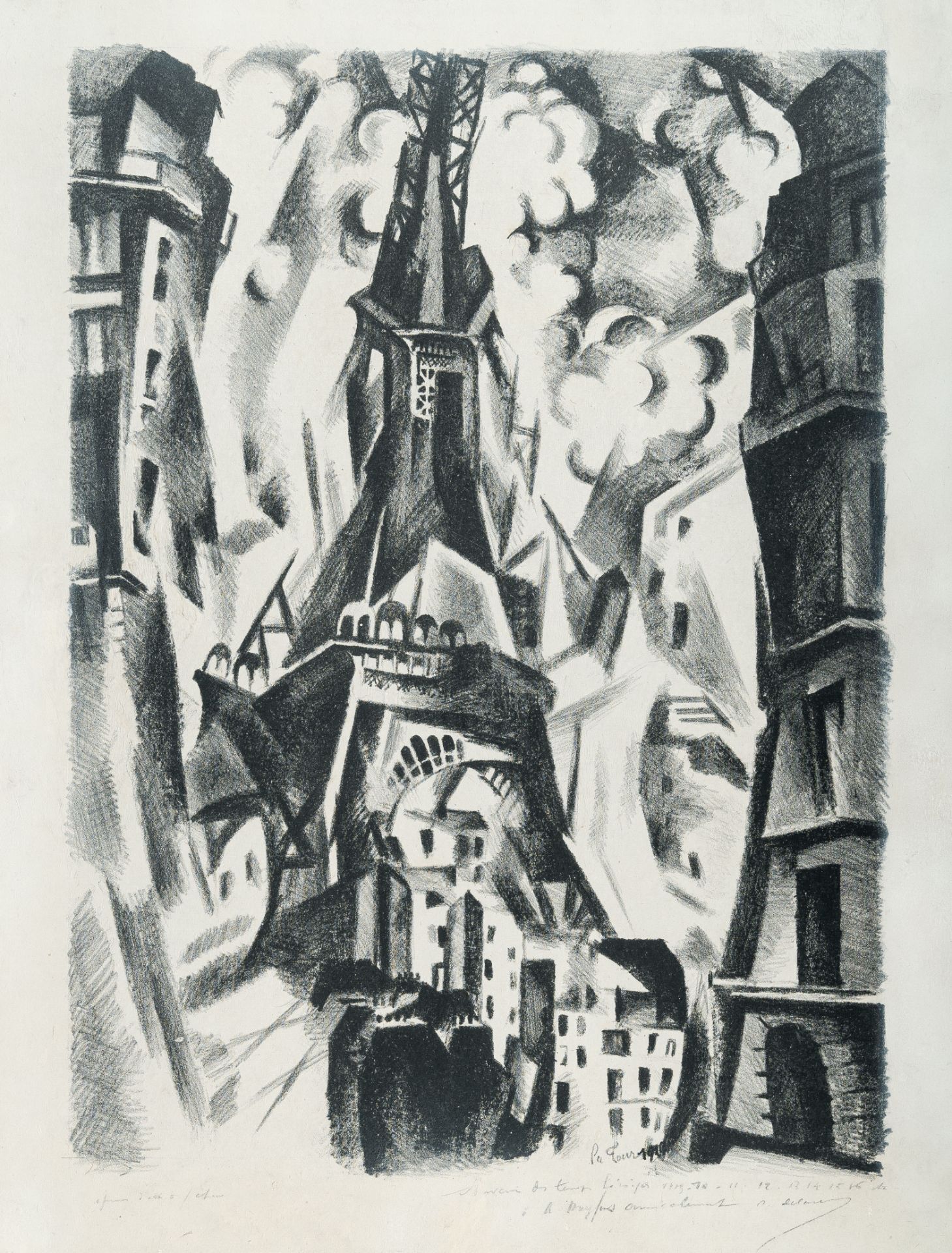 Robert Delaunay – Tour d'Eiffel - La Tour (Tour d'Eiffel - La Tour)