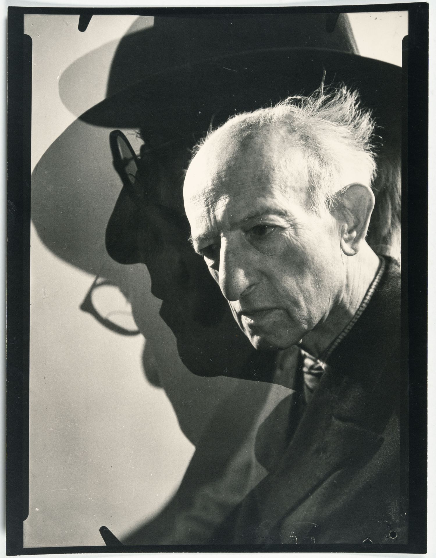 Edmund Kesting, Dr. Fritz Glaser.Vintage gelatin silver print, multiple exposures, on matte photo - Image 2 of 3