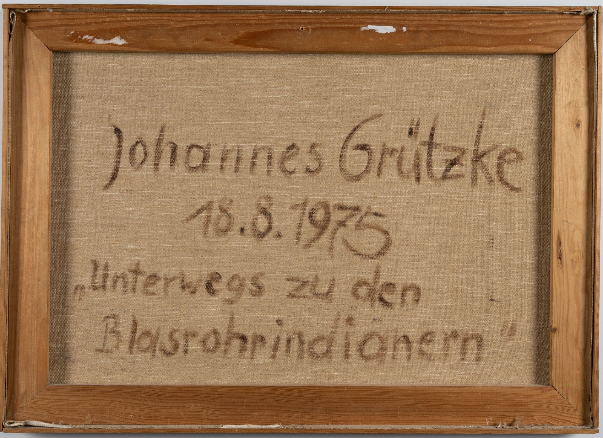 Johannes Grützke – „Unterwegs zu den Blasrohrindianern“ („Unterwegs zu den Blasrohrindianern“) - Bild 3 aus 3