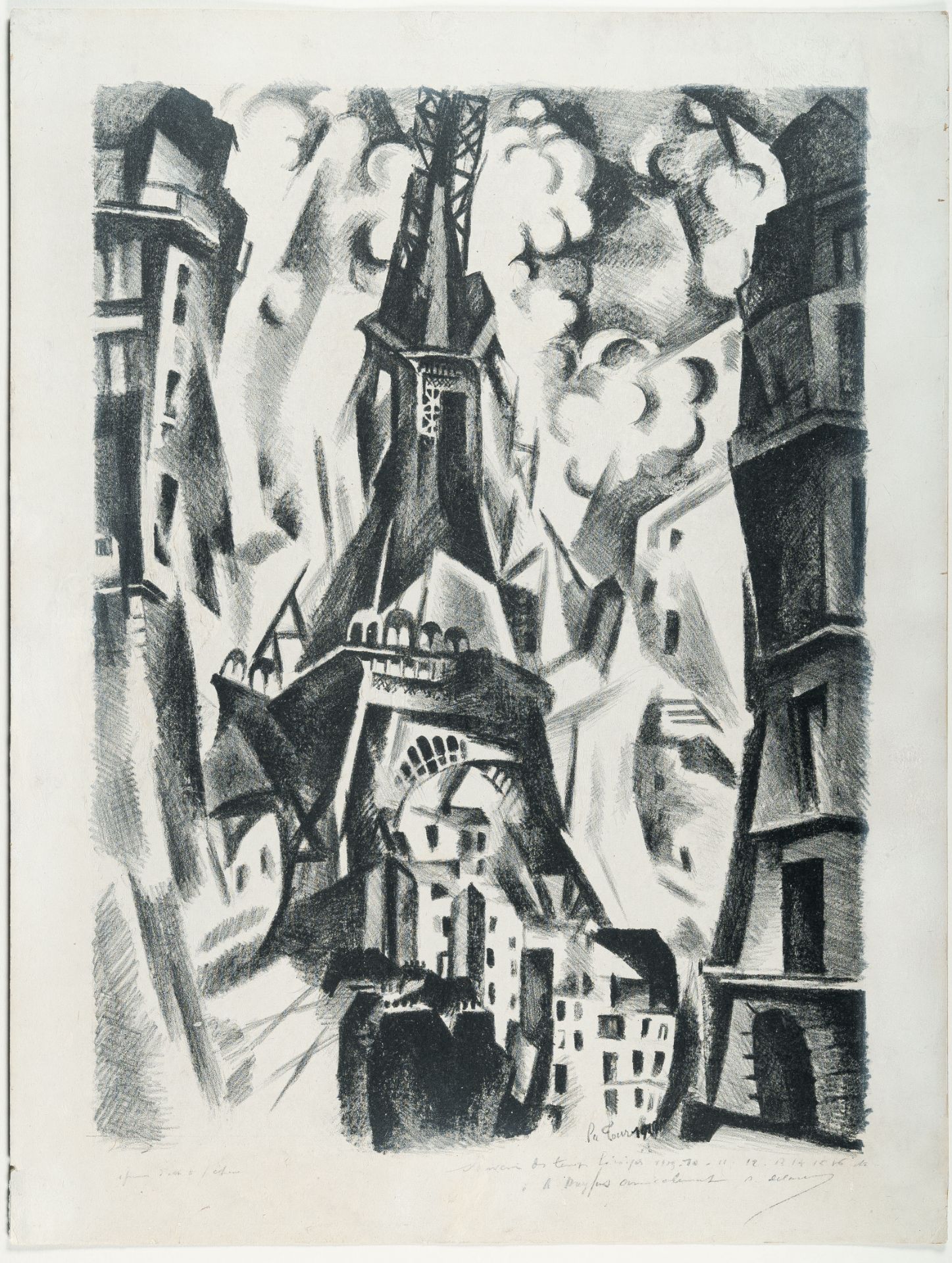 Robert Delaunay – Tour d'Eiffel - La Tour (Tour d'Eiffel - La Tour) - Bild 2 aus 3