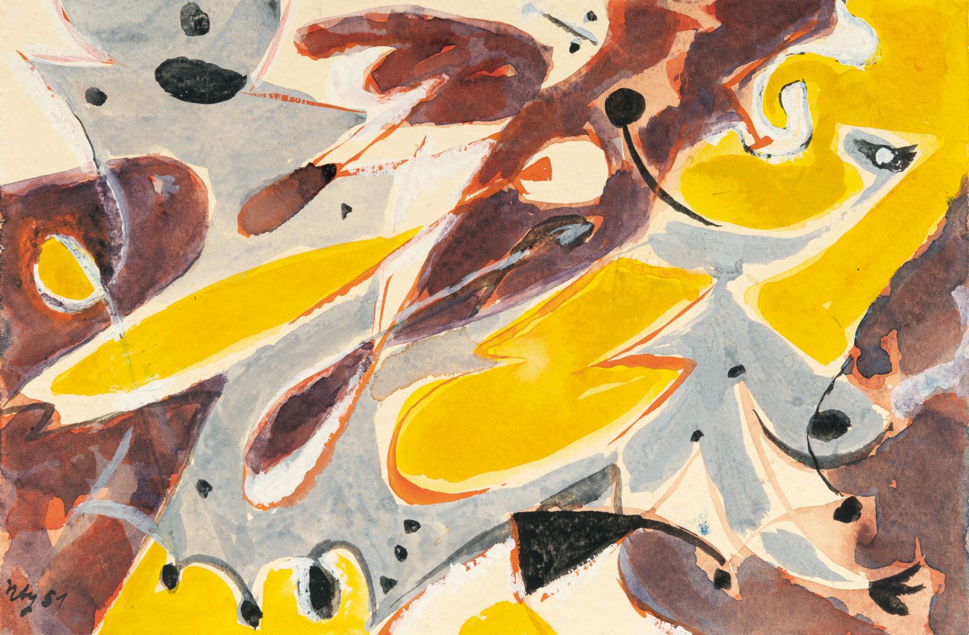 Ernst Wilhelm Nay – Ohne Titel (Untitled)