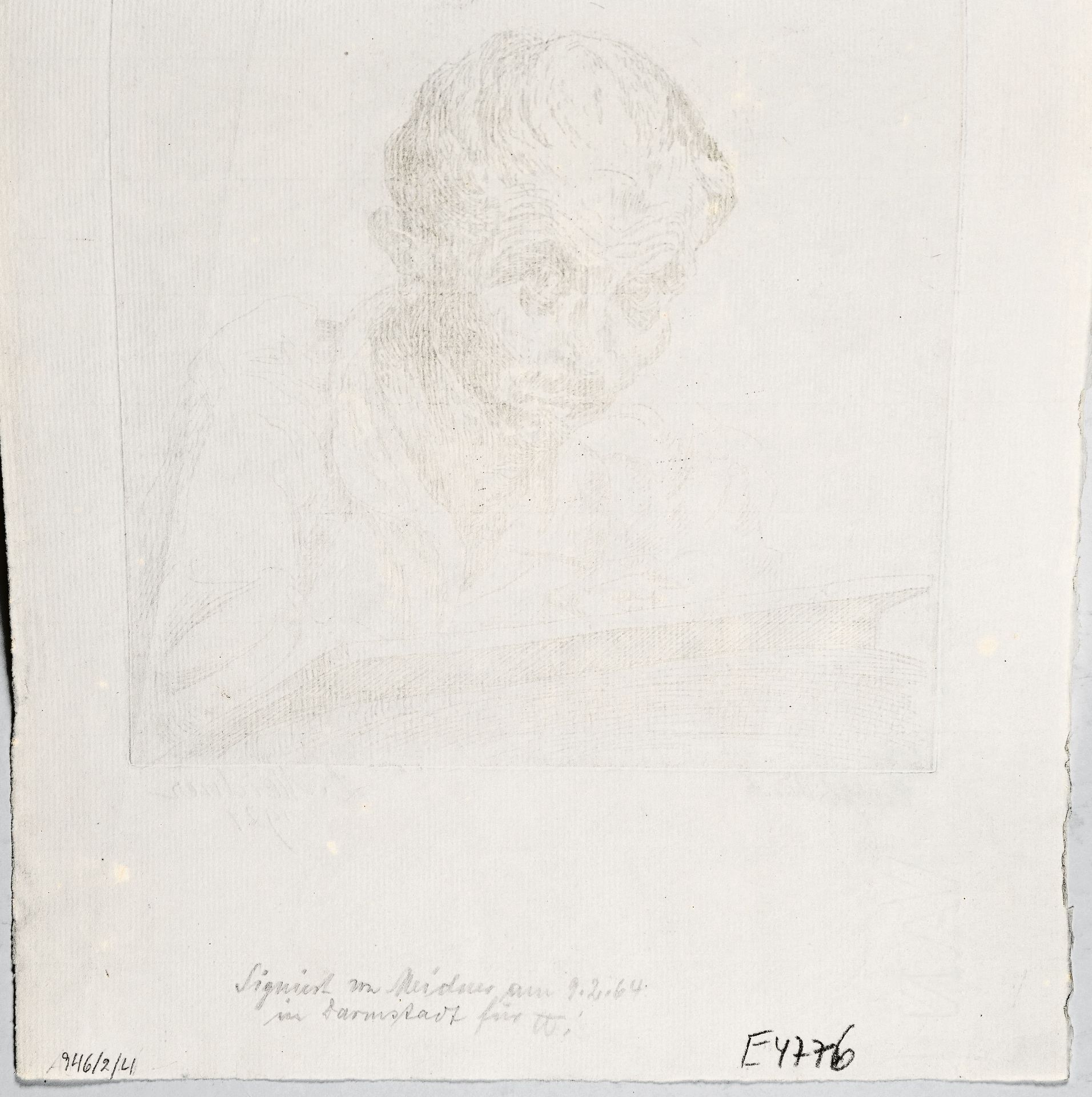 Ludwig Meidner – „Selbstbildnis“ (Ludwig Meidner XII) („Selbstbildnis“ (Ludwig Meidner XII)) - Bild 3 aus 3