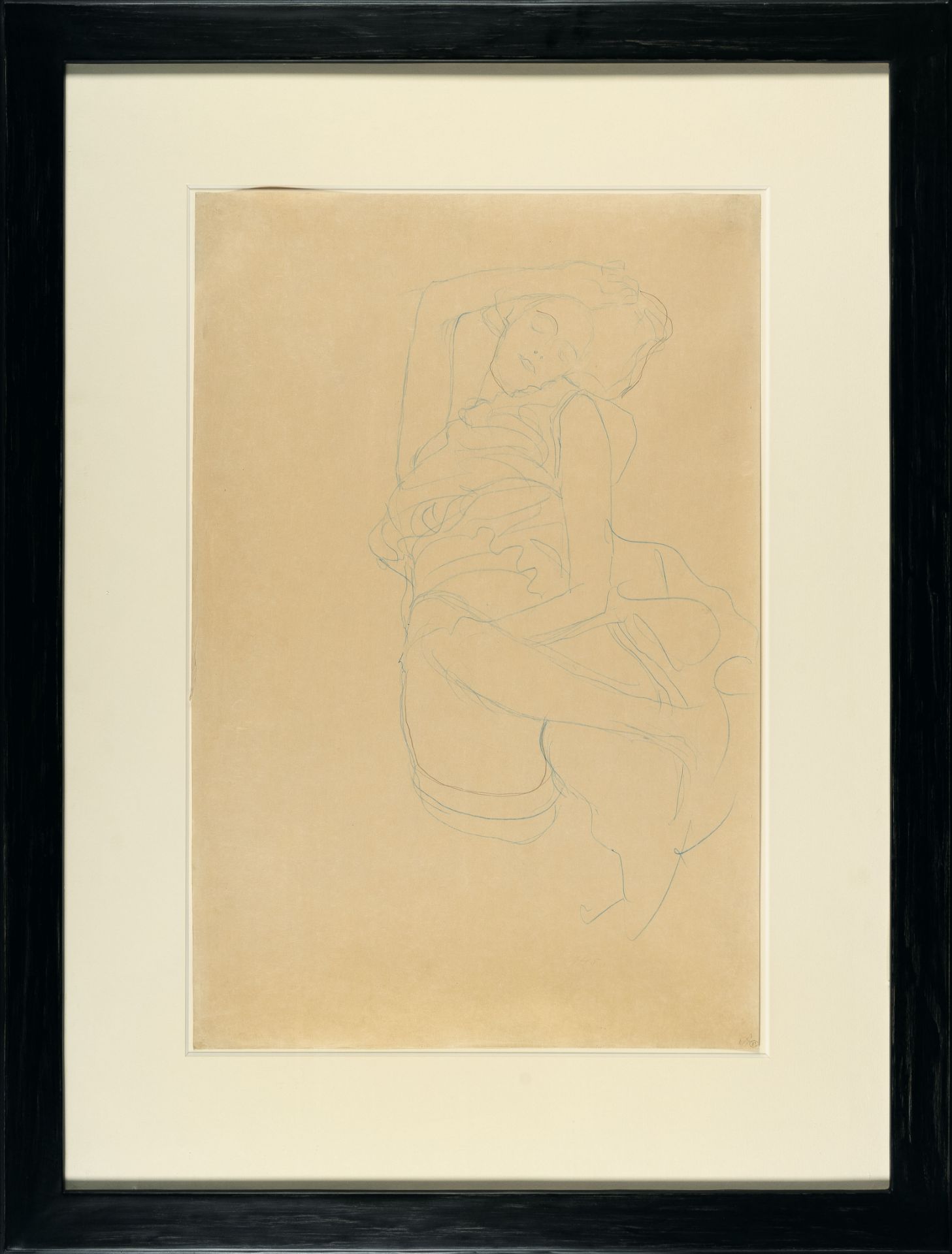 Gustav Klimt – Halbakt (Demi-nude) - Bild 4 aus 4