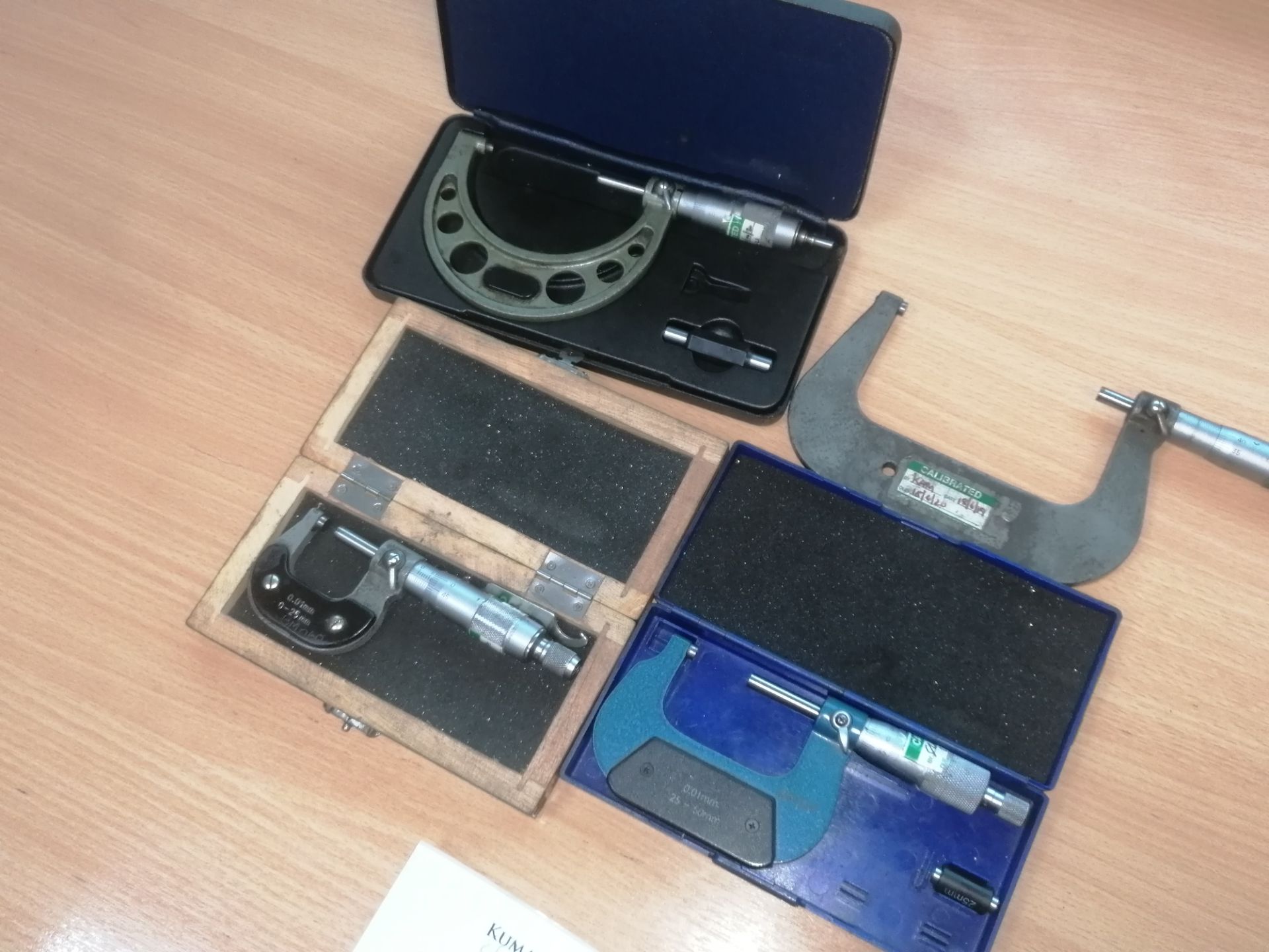 0-100mm Micrometer x 4 25mm Range - Image 2 of 6