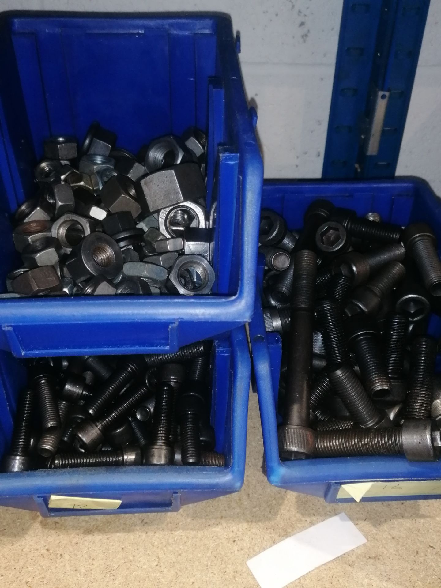 Various Capheads, GrubScrews, Nuts, Bolts & Washers (Please Note: Plastic Container Boxes Are Not - Image 6 of 10