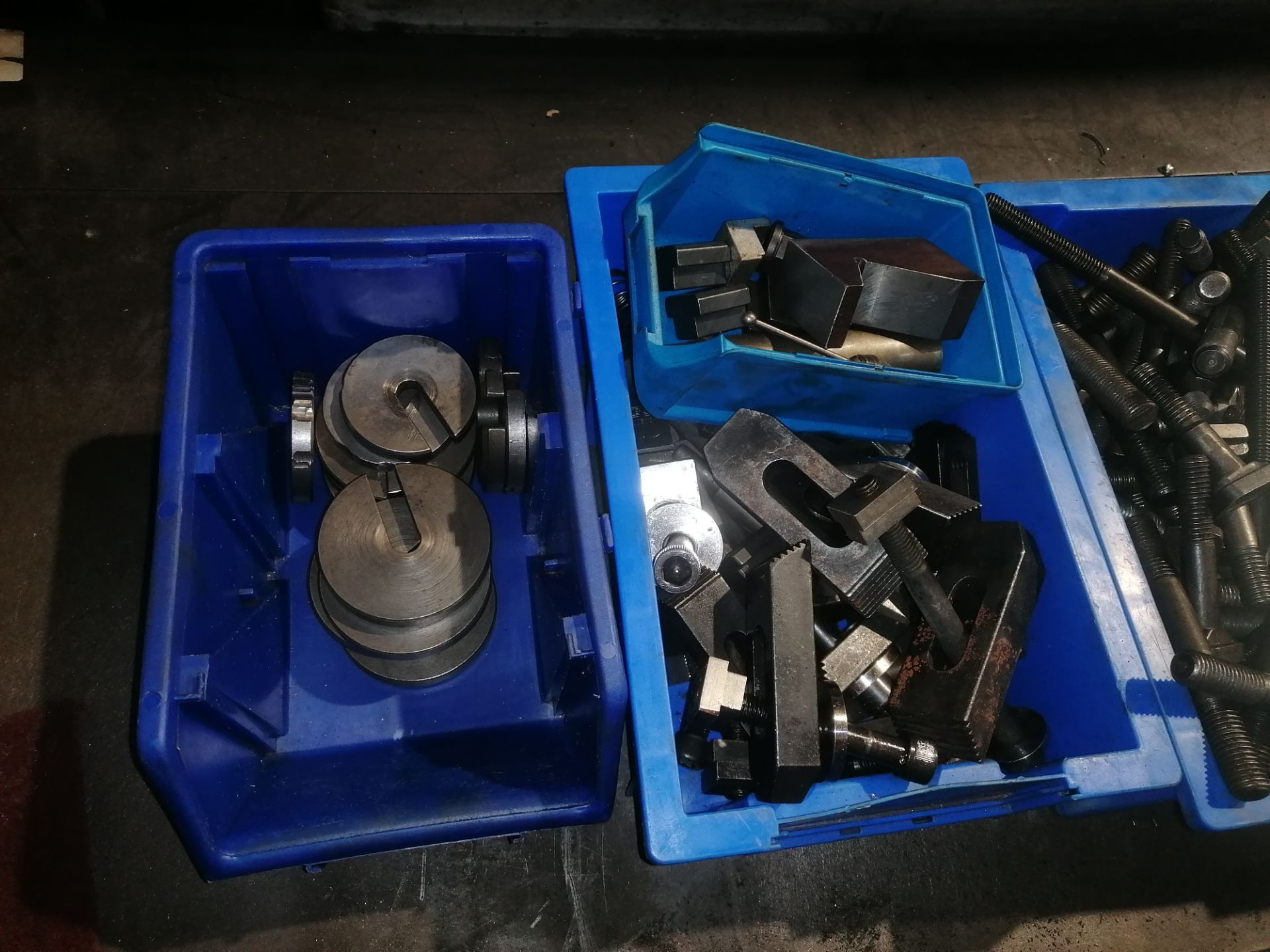 Assorted Milling Clamps & Tooling (Please Note: Plastic Container Boxes Are Not Included) - Image 2 of 6