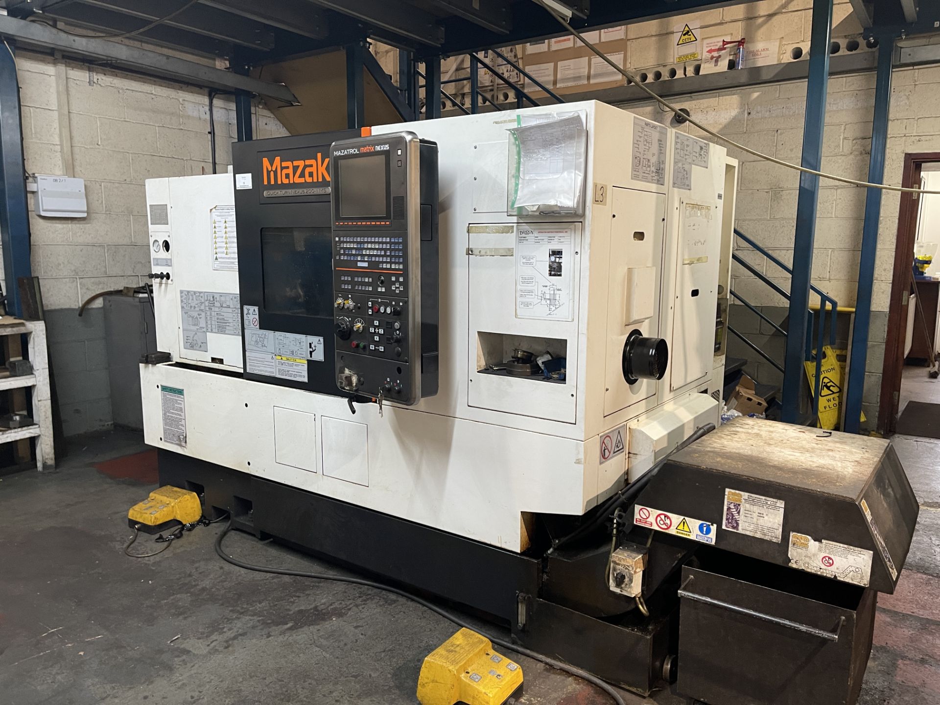 2011- Mazak Quick Turn Nexus 200-II MS CNC Turning Machine - Image 3 of 19