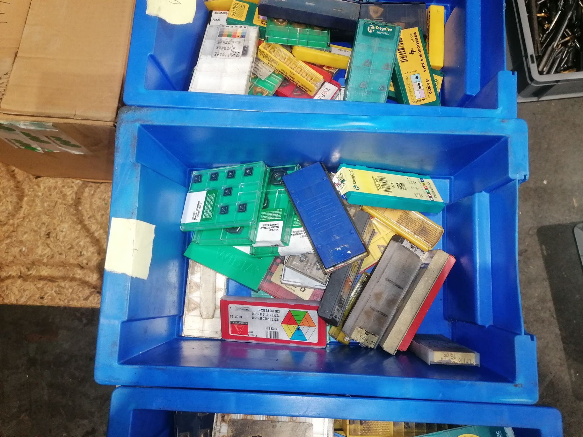 Large Amount Assorted Machine Inserts (S, T & W Type) (Please Note: Plastic Container Boxes Are - Image 4 of 6