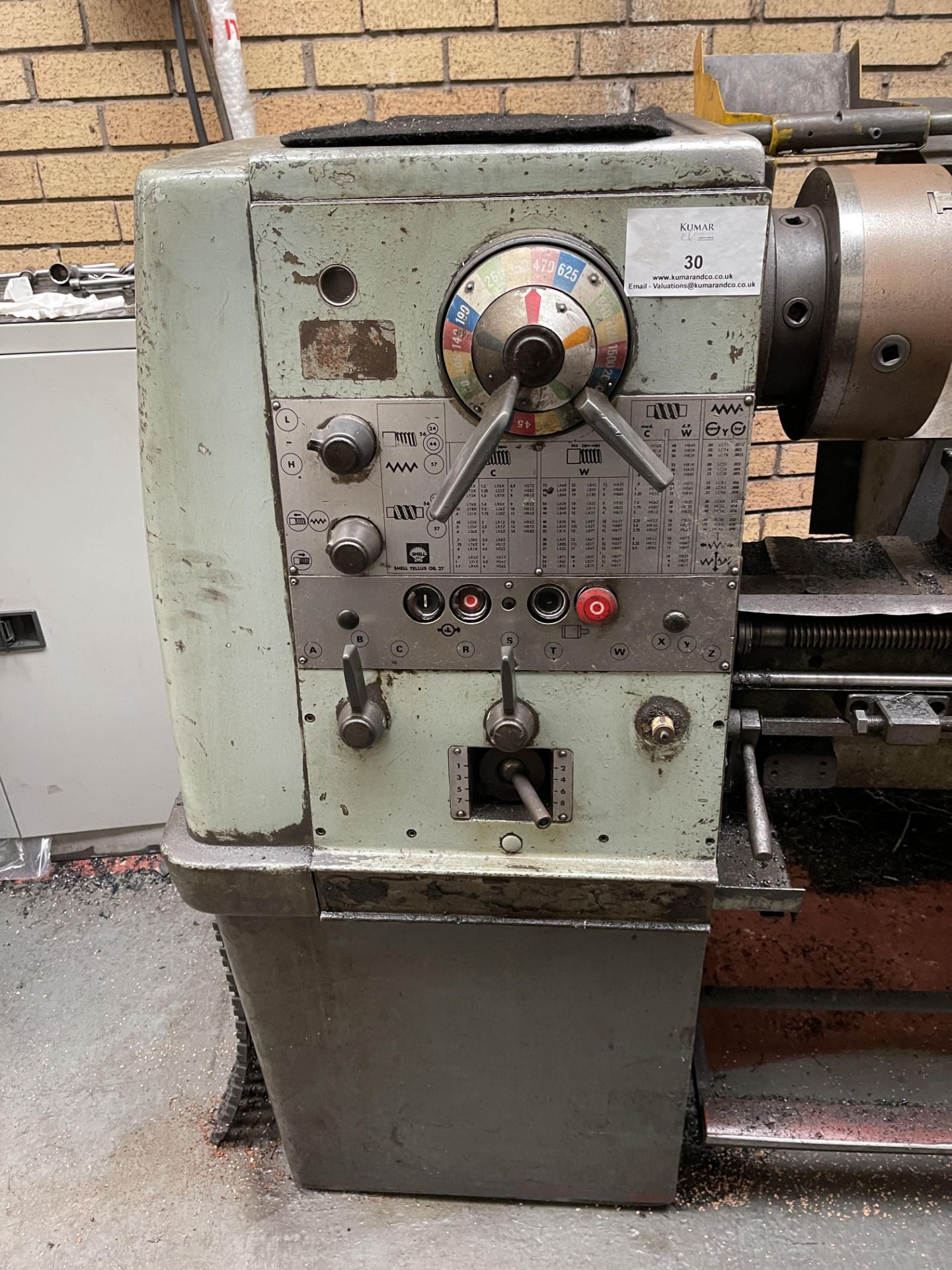 Colchester 2000 Gap Bed lathe - Image 11 of 18