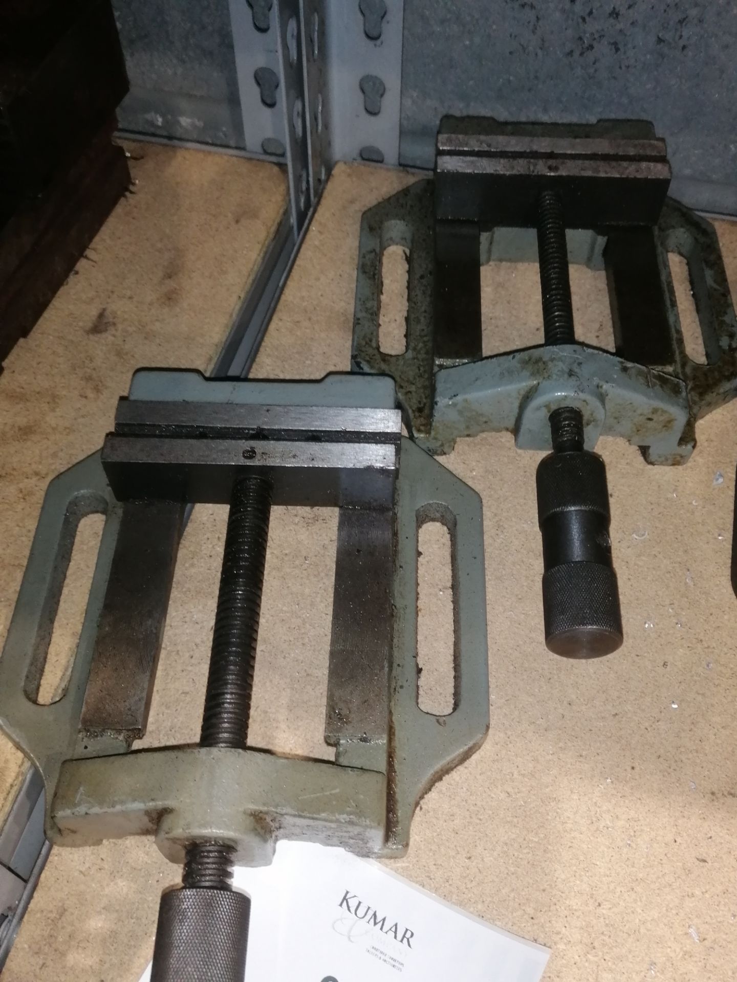 2: Vice Clamps 4" x 4" Clamping - Image 2 of 4