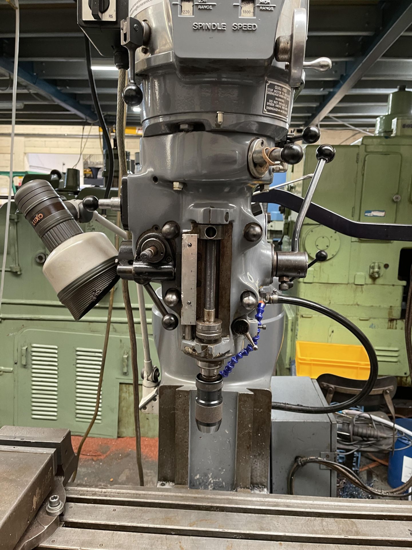 Bridgeport Textron Turret Head Milling Machine - Image 14 of 23