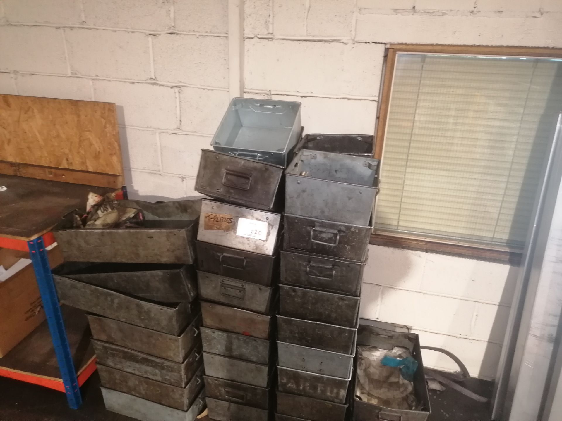 Approx 50 Metal Storage Boxes Various Sizes - Image 5 of 5