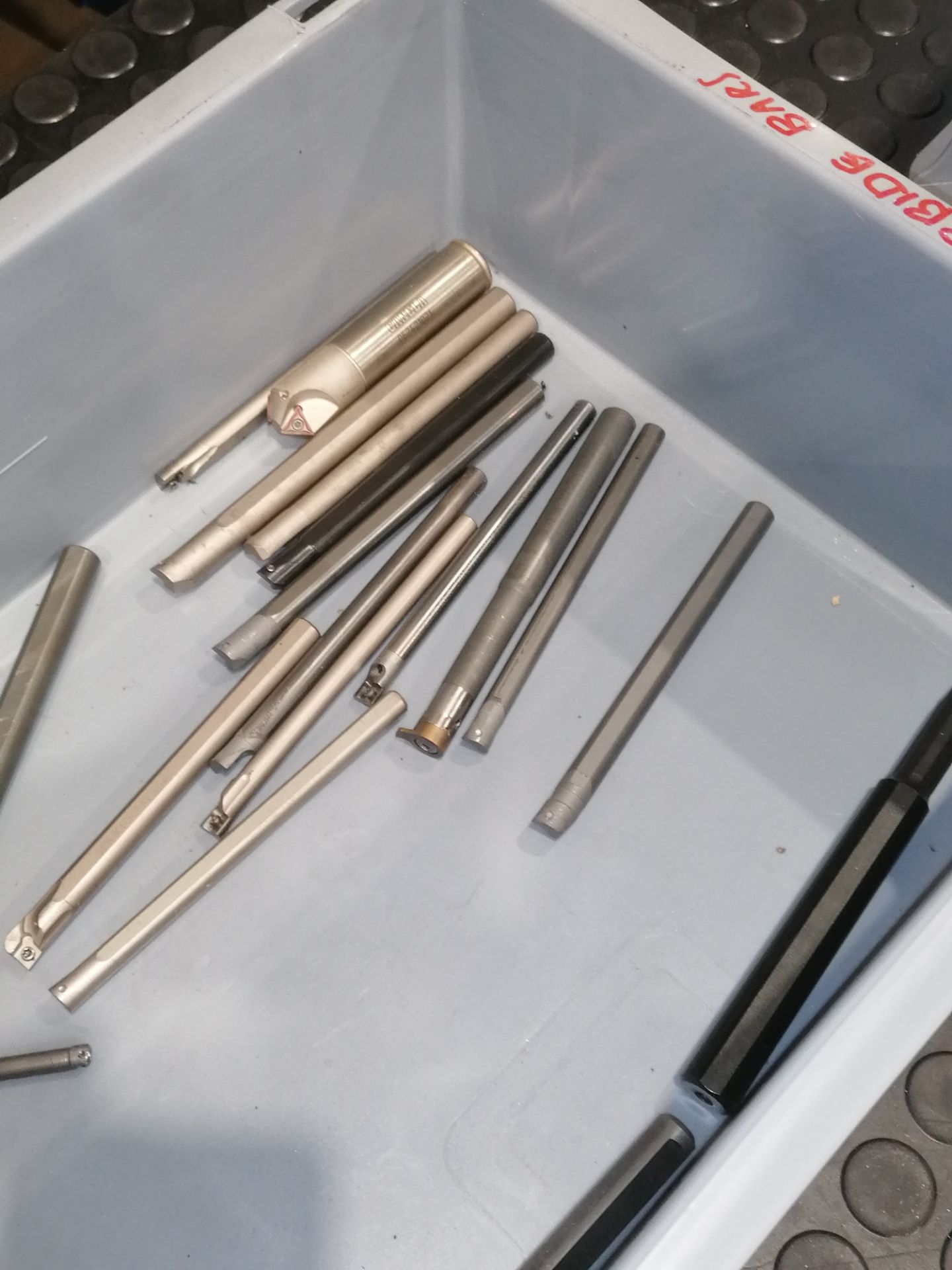 Carbide Boring Bars (Various Sizes) (Please Note: Plastic Container Boxes Are Not Included) - Image 3 of 6