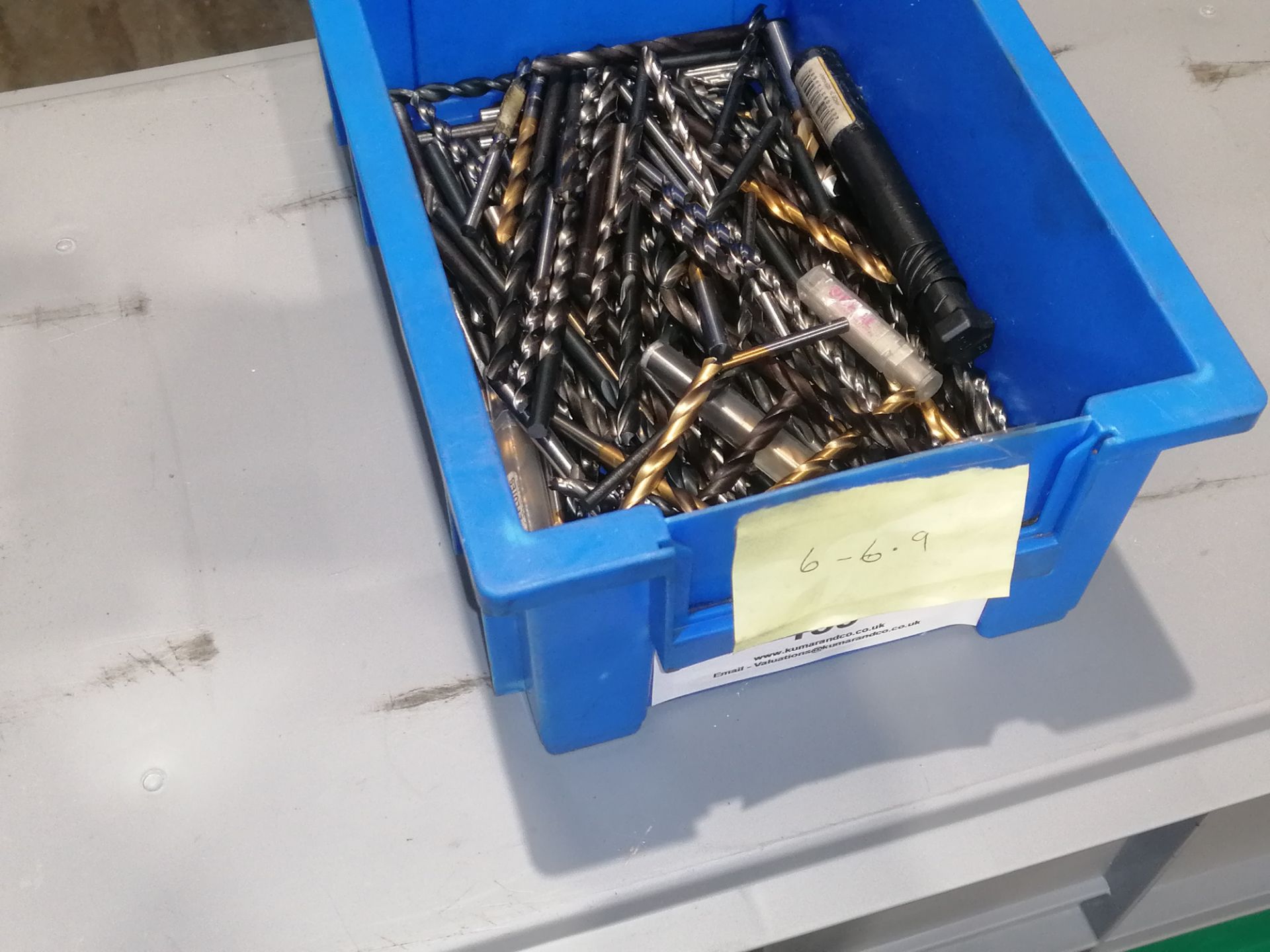 Assorted Drills 6mm-6.9mm Diameter (Please Note: Plastic Container Boxes Are Not Included)