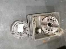 2: 8" Two Jaw Machine Chuck's (Please Note: Plastic Container Boxes Are Not Included)