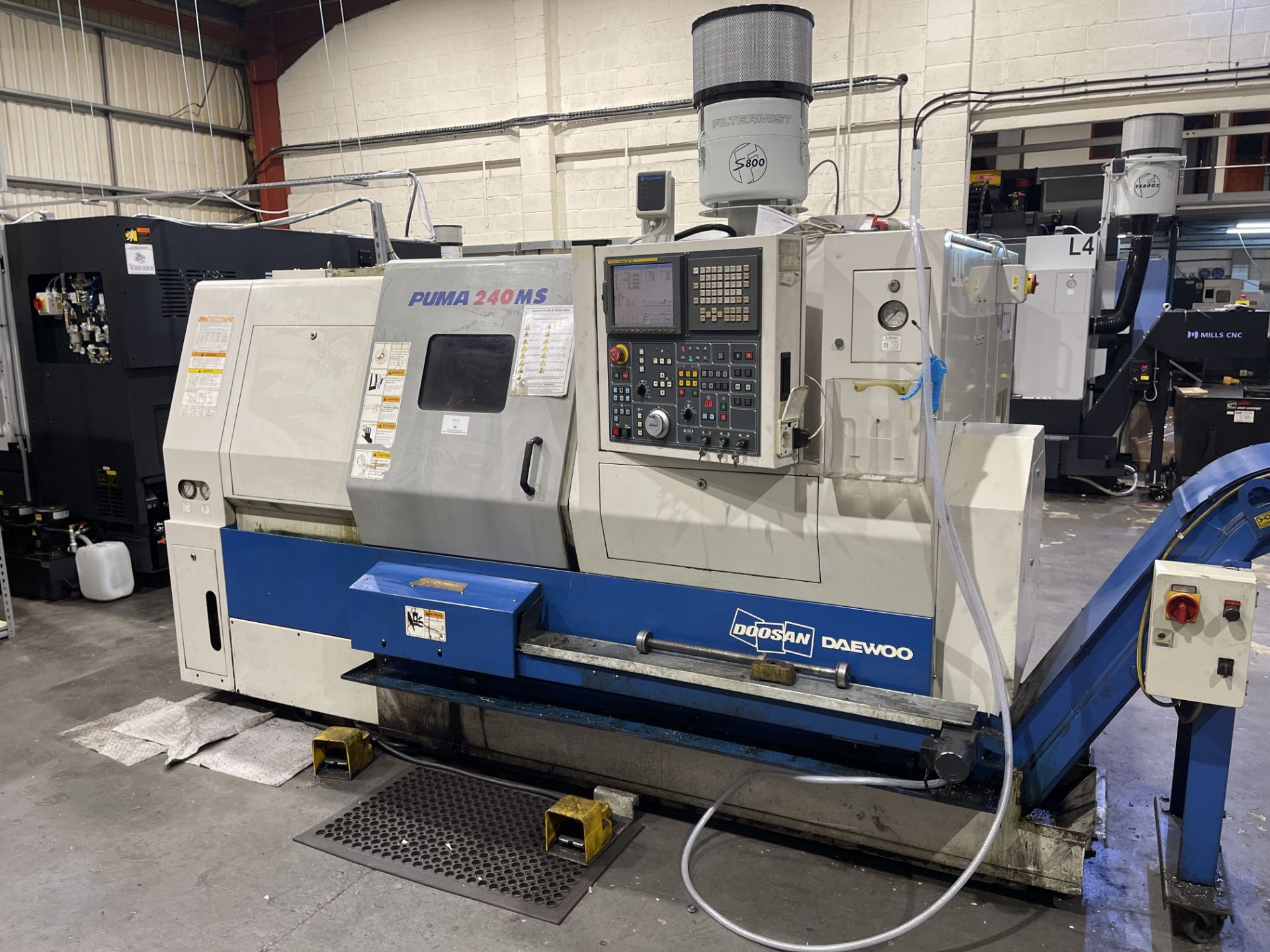 2005 - Daewoo Doosan Puma 240 MSB CNC Lathe - Image 3 of 22