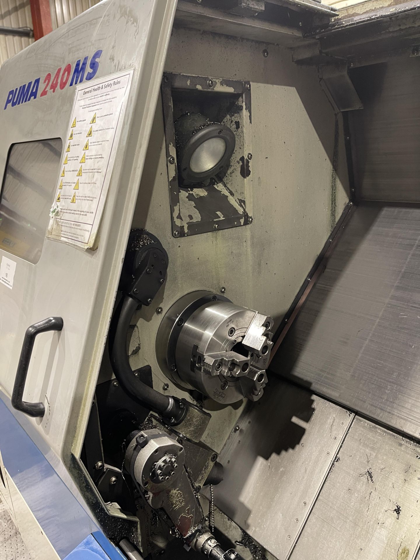 2005 - Daewoo Doosan Puma 240 MSB CNC Lathe - Image 10 of 22