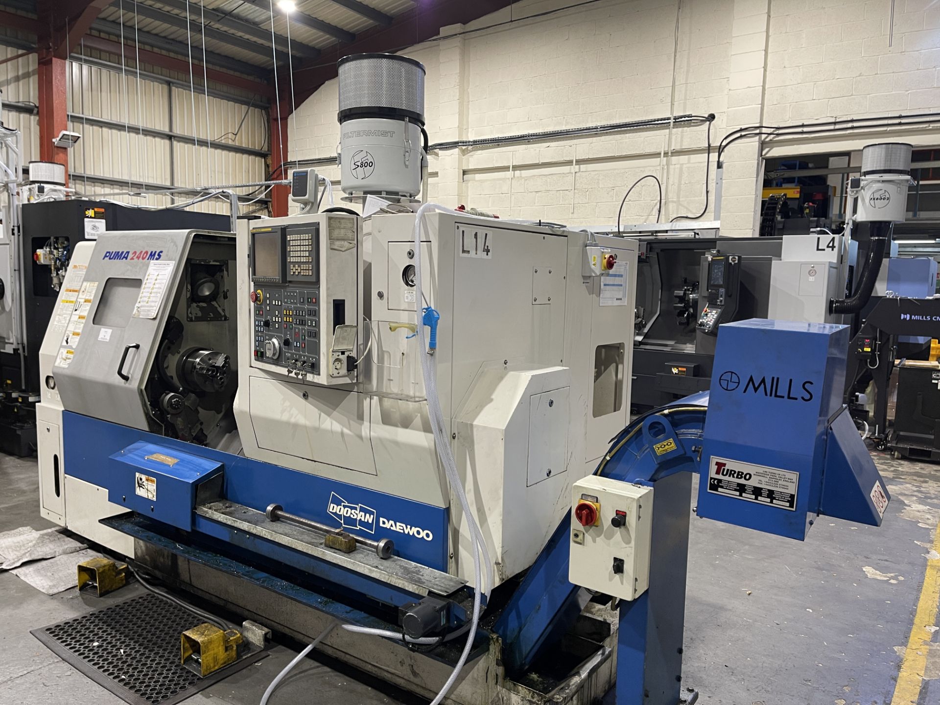 2005 - Daewoo Doosan Puma 240 MSB CNC Lathe - Image 18 of 22