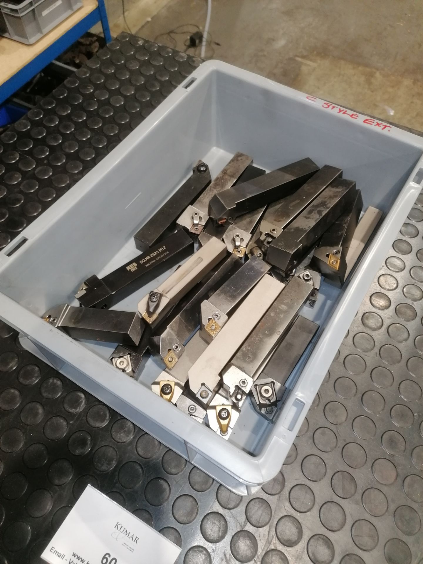 C Style Tooling Tools (Various Sizes) (Please Note: Plastic Container Boxes Are Not Included) - Image 4 of 4