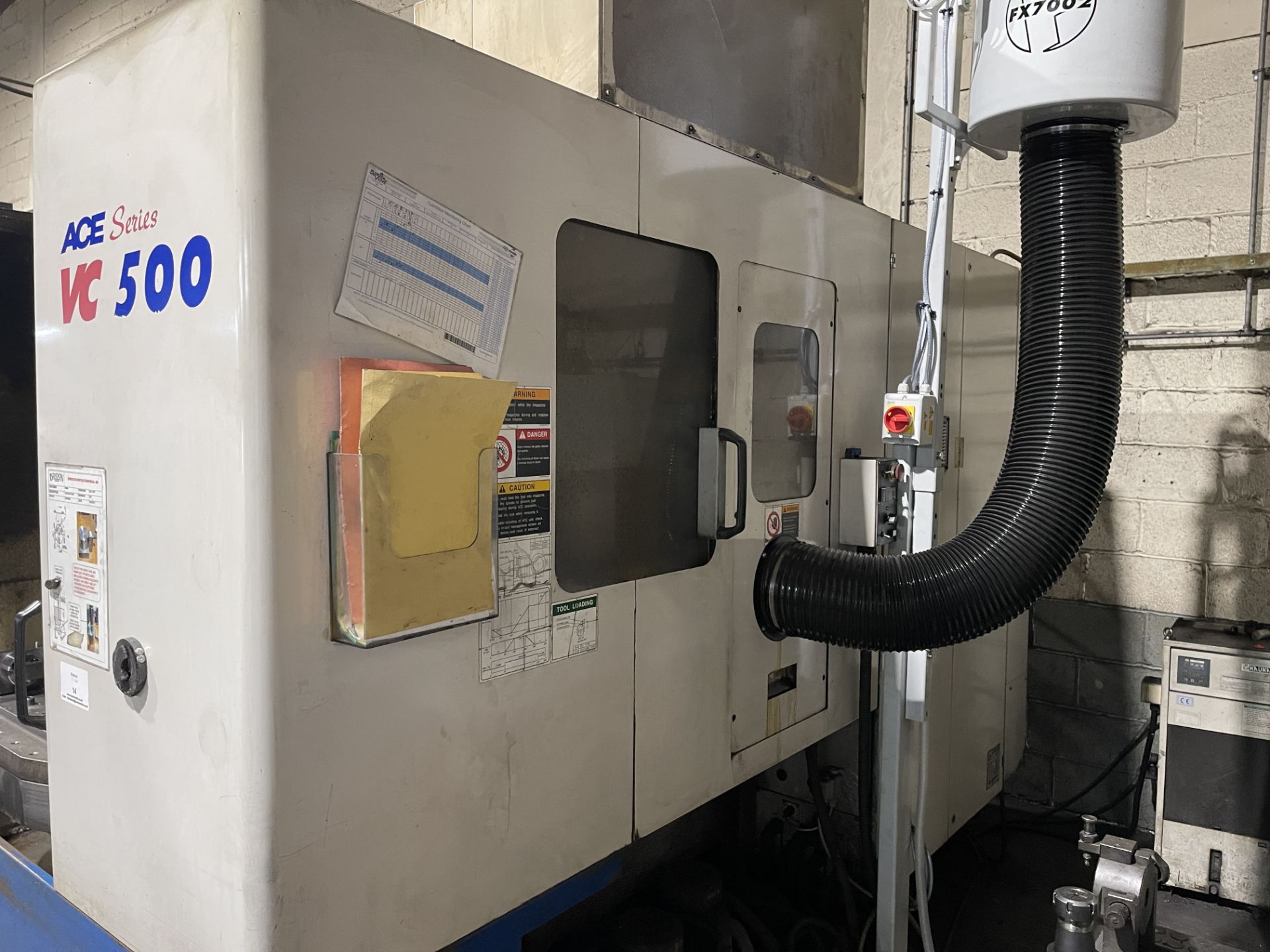 Daewoo ACE VC500 CNC Vertical Milling Centre - Image 14 of 21