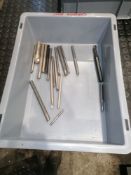 Carbide Boring Bars (Various Sizes) (Please Note: Plastic Container Boxes Are Not Included)