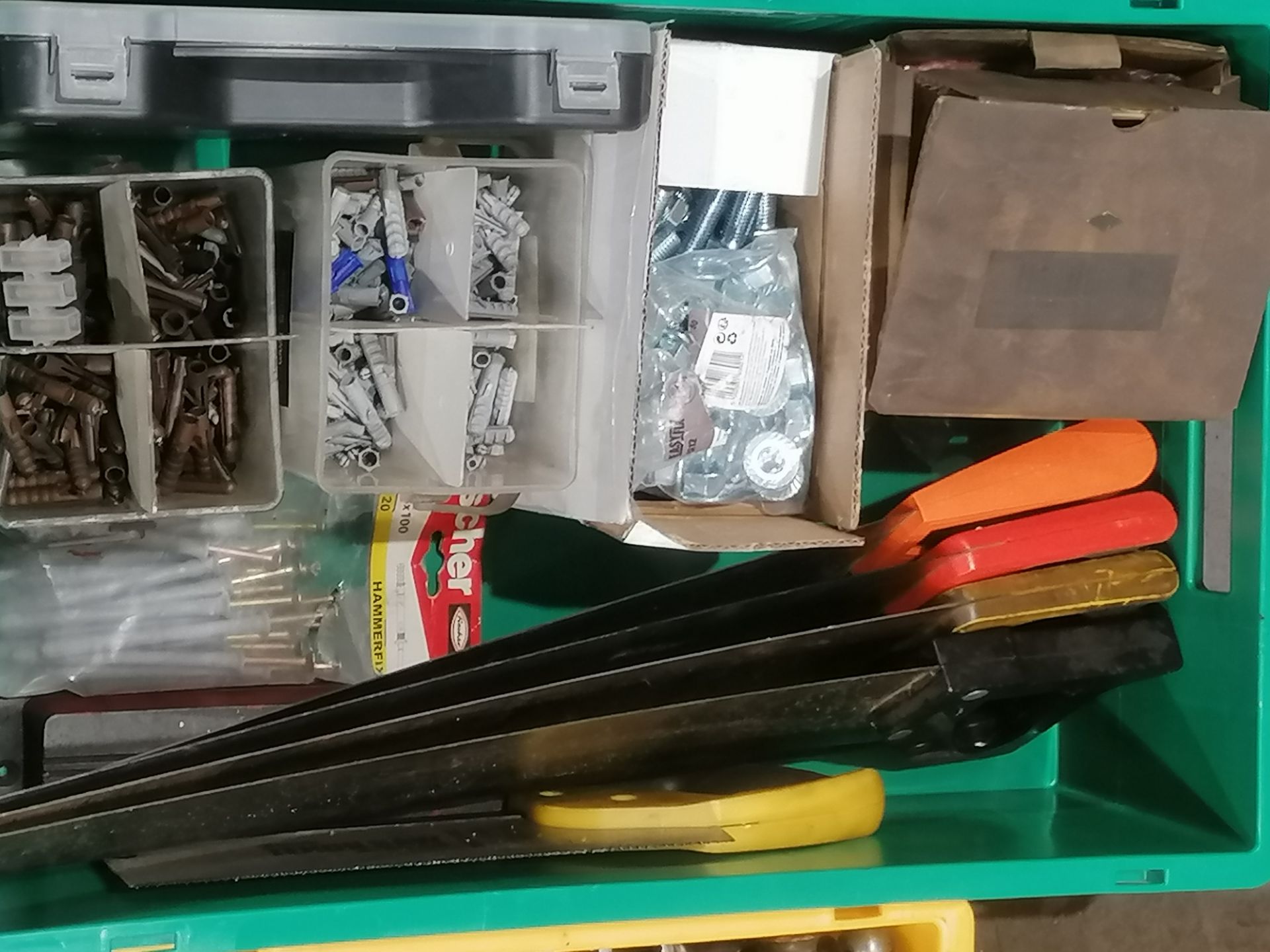 Various Hand Tools (Please Note: Plastic Container Boxes Are Not Included) - Image 3 of 6