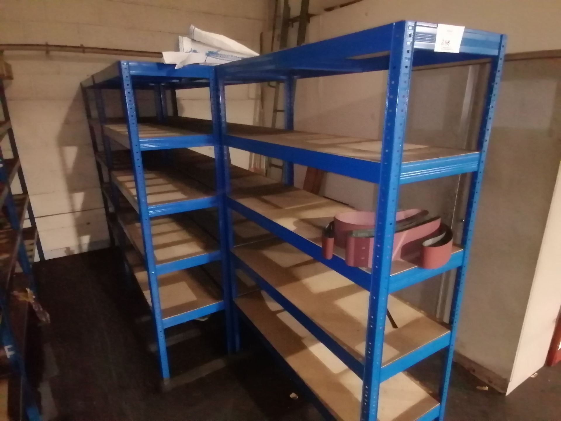 Big Dug Racking 5 Racks with 5 Shelves & End Sections - Image 4 of 4