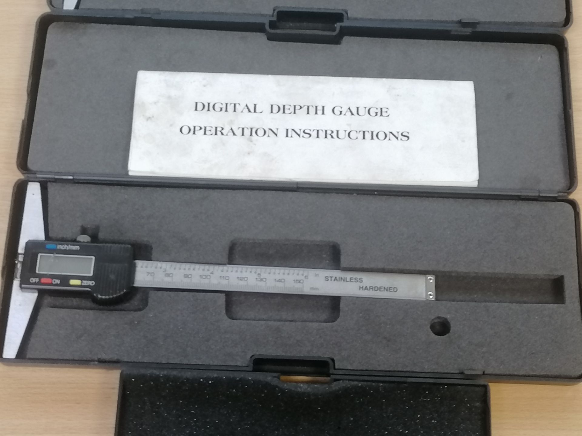 3: Digital Depth Vernier Gauges 2: 0-150mm 1: 0-100mm - Image 4 of 6