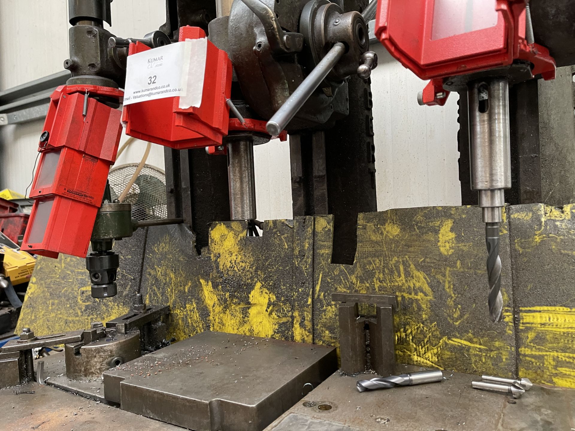 Herbert 3- Pillar Vertical Drilling Machine - Image 9 of 12