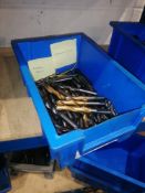 Various Assorted Carbide Drills Some with Through Coolant (Please Note: Plastic Container Boxes