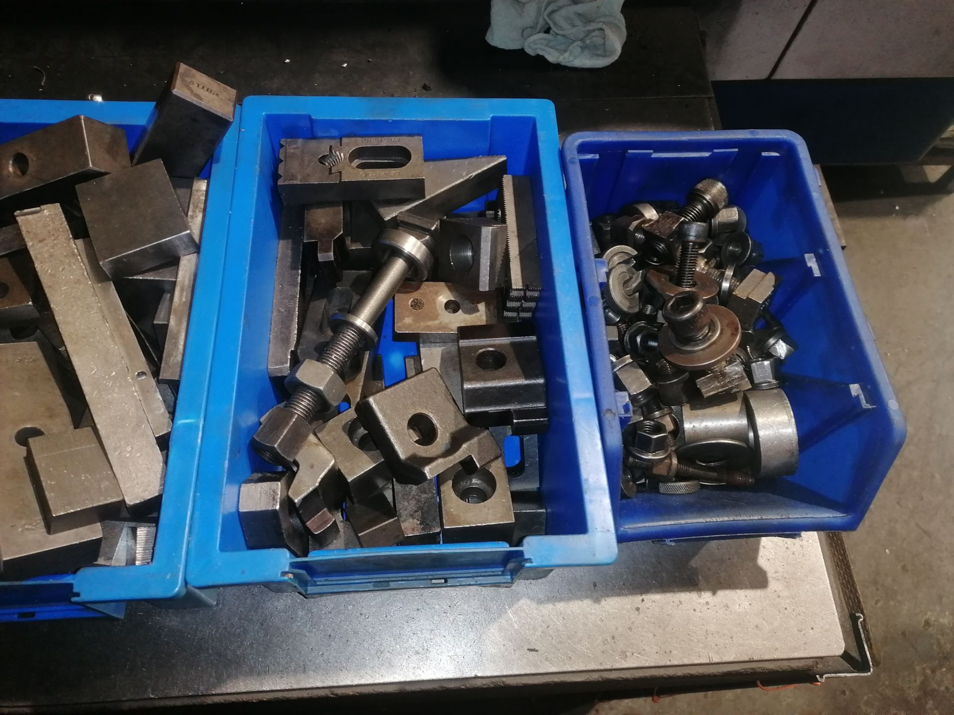 Assorted Milling Clamps & Tooling (Please Note: Plastic Container Boxes Are Not Included) - Image 4 of 6